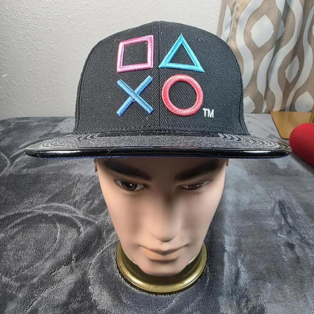 Playstation Hat 2017 Snapback Hat Black